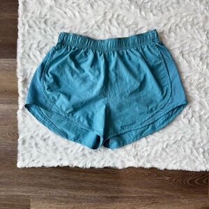 Women’s Nike Dri Fit Teal Blue Running Shorts
